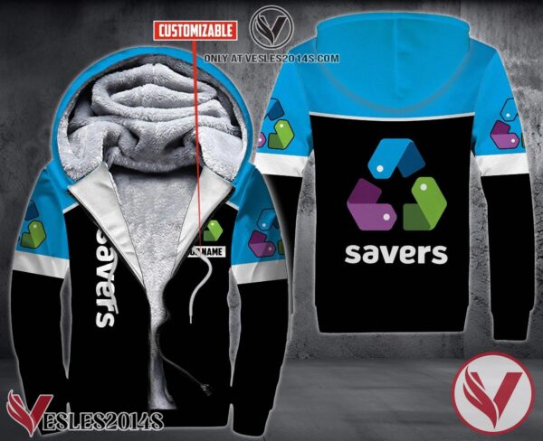 Personalized Savers Uniform Fleece Hoodie, Unique Gifts For Employee - Vesles2014S 1