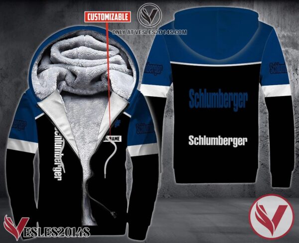 Personalized Schlumberger Uniform Fleece Hoodie, Unique Gifts For Employee - Vesles2014S 1