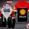 Personalized Shell Uniform Fleece Hoodie, Unique Gifts For Employee - Vesles2014S 1