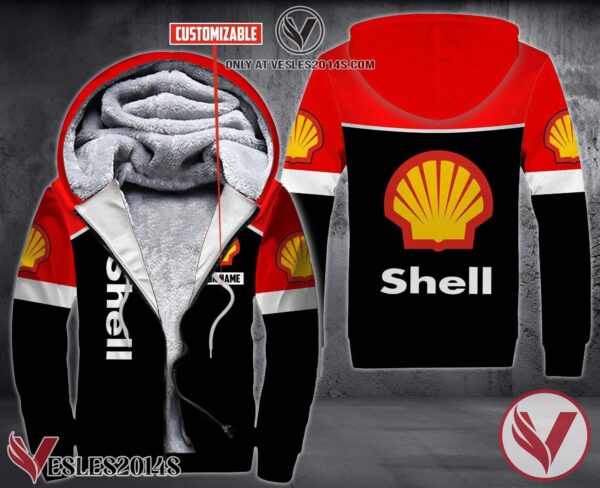 Personalized Shell Uniform Fleece Hoodie, Unique Gifts For Employee - Vesles2014S 1