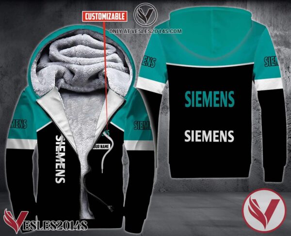 Personalized Siemens Uniform Fleece Hoodie, Unique Gifts For Employee - Vesles2014S 1