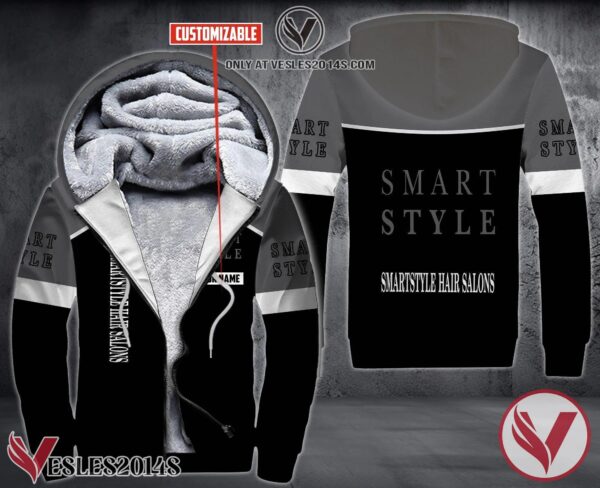 Personalized Smartstyle Hair Salons Uniform Custom Fleece Hoodie, Unique Gifts For Employee - Vesles2014S 1