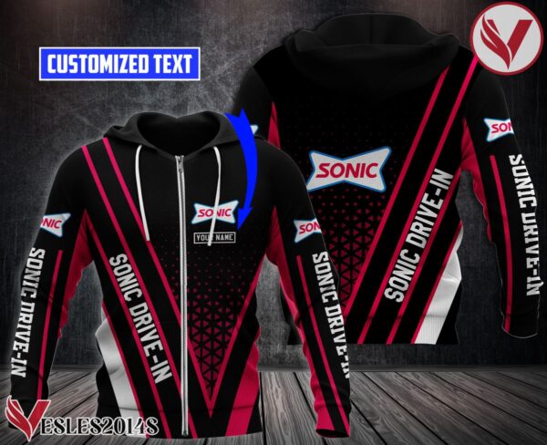 Personalized Sonic Drive-in Uniform Custom Hoodie Style 10 - Vesles2014S 1