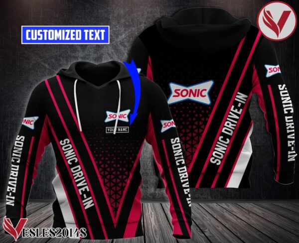 Personalized Sonic Drive-in Uniform Custom Hoodie Style 10 - Vesles2014S