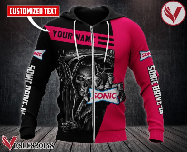 Personalized Sonic Drive-in Uniform Custom Hoodie Style 11 - Vesles2014S 1