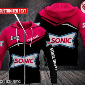 Personalized Sonic Drive-in Uniform Custom Hoodie Style 12 - Vesles2014S 1