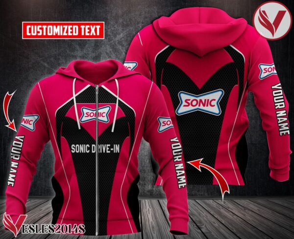 Personalized Sonic Drive-in Uniform Custom Hoodie Style 13 - Vesles2014S 1