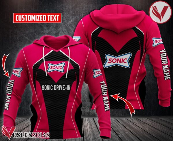Personalized Sonic Drive-in Uniform Custom Hoodie Style 13 - Vesles2014S