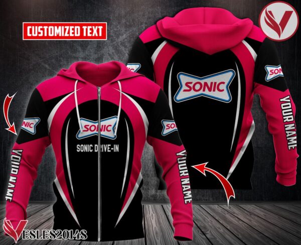 Personalized Sonic Drive-in Uniform Custom Hoodie Style 14 - Vesles2014S 1