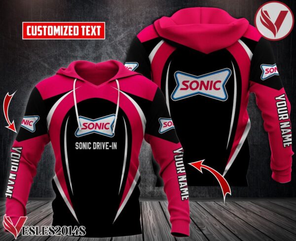 Personalized Sonic Drive-in Uniform Custom Hoodie Style 14 - Vesles2014S