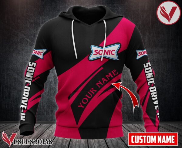 Personalized Sonic Drive-in Uniform Custom Hoodie Style 15 - Vesles2014S