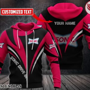 Personalized Sonic Drive-in Uniform Custom Hoodie Style 2 - Vesles2014S 1