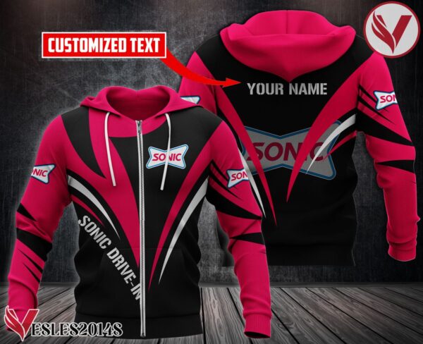 Personalized Sonic Drive-in Uniform Custom Hoodie Style 2 - Vesles2014S 1