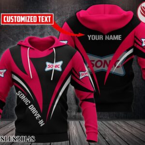 Personalized Sonic Drive-in Uniform Custom Hoodie Style 2 - Vesles2014S