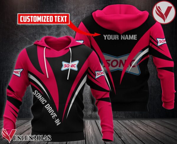 Personalized Sonic Drive-in Uniform Custom Hoodie Style 2 - Vesles2014S