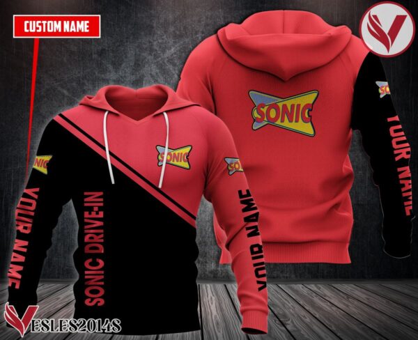 Personalized Sonic Drive-in Uniform Custom Hoodie Style 2 - Vesles2014S