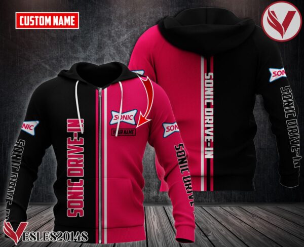 Personalized Sonic Drive-in Uniform Custom Hoodie Style 3 - Vesles2014S 1