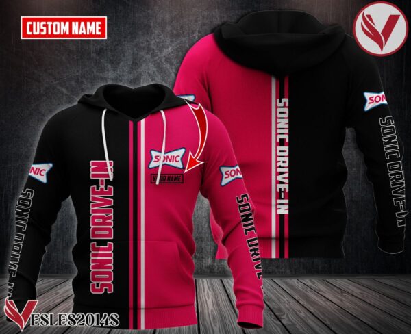 Personalized Sonic Drive-in Uniform Custom Hoodie Style 3 - Vesles2014S