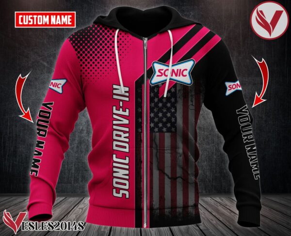 Personalized Sonic Drive-in Uniform Custom Hoodie Style 5 - Vesles2014S 1