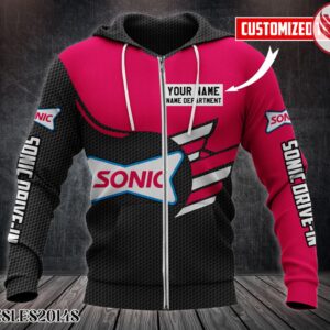 Personalized Sonic Drive-in Uniform Custom Hoodie Style 7 - Vesles2014S 1