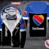 Personalized Southwest Airlines Uniform Fleece Hoodie, Unique Gifts For Employee - Vesles2014S 1