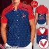 Personalized St. Louis Cardinals Navy Red Hawaiian Shirt And Short, Unique Gifts For Friends - Vesles2014S 1