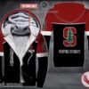 Personalized Stanford University Uniform Custom Fleece Hoodie, Unique Gifts For Employee - Vesles2014S 1