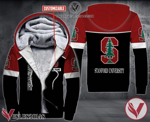 Personalized Stanford University Uniform Custom Fleece Hoodie, Unique Gifts For Employee - Vesles2014S 1