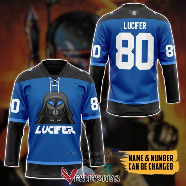 Personalized Star Wars Boba Fett Hockey Jersey, Trending Gifts For Fans - Vesles2014s 3
