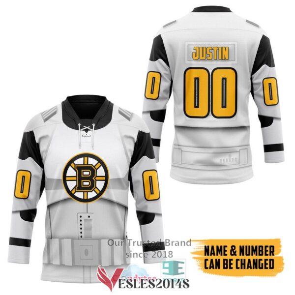 Personalized Star Wars x Boston Bruins May The 4th Be With You Hockey Jersey, Trending Gifts For Fans - Vesles2014s 2