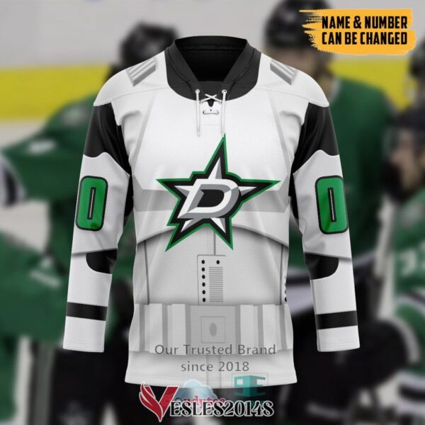 Personalized Star Wars x Dallas Stars May The 4th Be With You Hockey Jersey, Trending Gifts For Fans - Vesles2014s 3