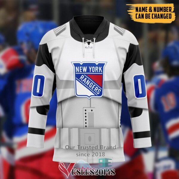 Personalized Star Wars x New York Rangers May The 4th Be With You Hockey Jersey, Trending Gifts For Fans - Vesles2014s 3