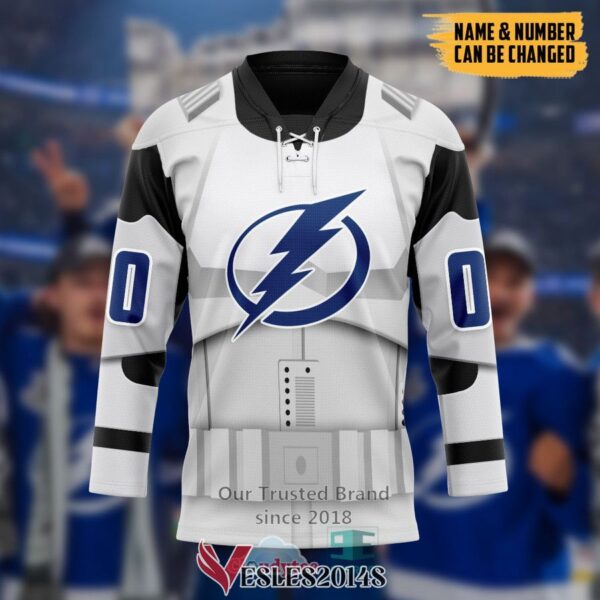 Personalized Star Wars x Tampa Bay Lightning May The 4th Be With You Hockey Jersey, Trending Gifts For Fans - Vesles2014s 3
