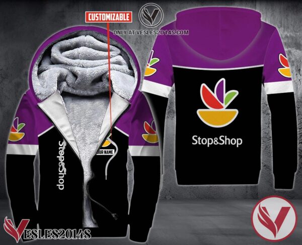 Personalized Stop & Shop Uniform Fleece Hoodie, Unique Gifts For Employee - Vesles2014S 1