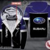 Personalized Subaru Uniform Fleece Hoodie, Unique Gifts For Employee - Vesles2014S 1