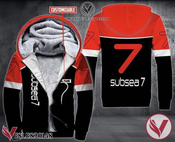 Personalized Subsea 7 Uniform Custom Fleece Hoodie, Unique Gifts For Employee - Vesles2014S 1