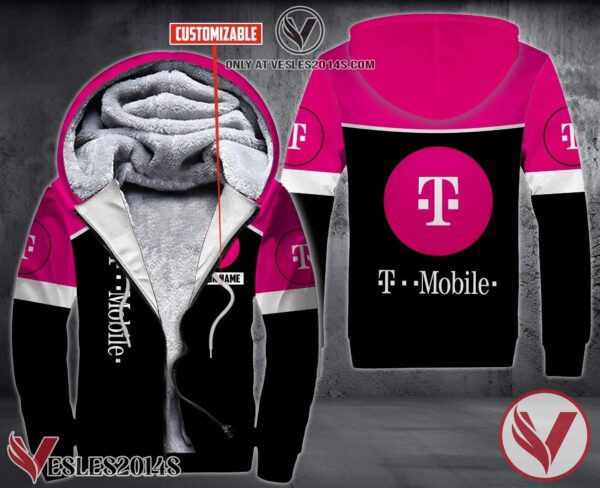 Personalized T-Mobile Uniform Custom Fleece Hoodie, Unique Gifts For Employee - Vesles2014S 1