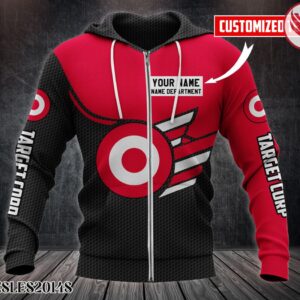 Personalized Target Corp Uniform Custom Hoodie - Vesles2014S 1