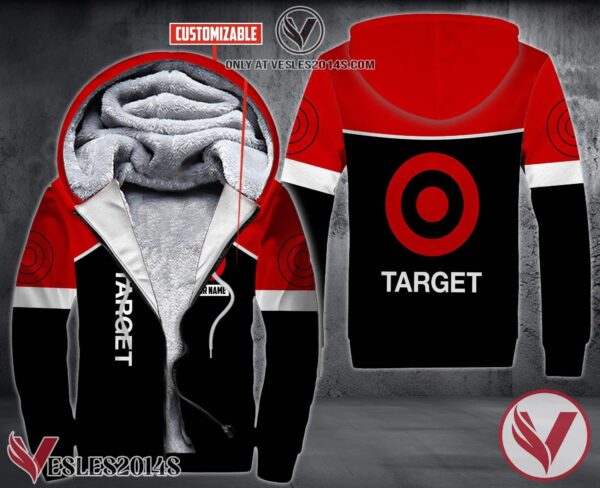 Personalized Target Uniform Fleece Hoodie, Unique Gifts For Employee - Vesles2014S 1