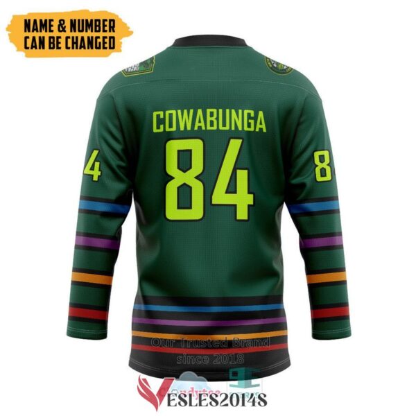 Personalized Teenage Mutant Ninja Turtles Hockey Jersey, Trending Gifts For Fans - Vesles2014s 1