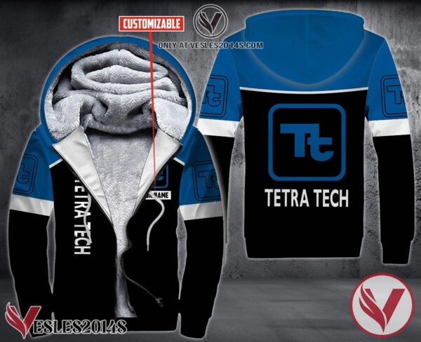 Personalized Tetra Tech Uniform Custom Fleece Hoodie, Unique Gifts For Employee - Vesles2014S 1