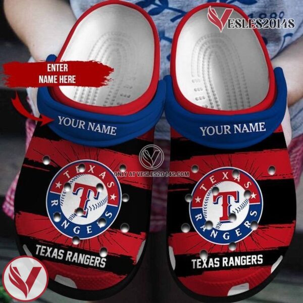 Personalized Texas Rangers Crocbland Clog, Unique Gift From  Vesles2014S