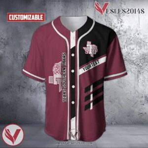 Personalized Texas Southern Tigers NCAA Baseball Jersey, Unique Gifts For Fans - Vesles2014s