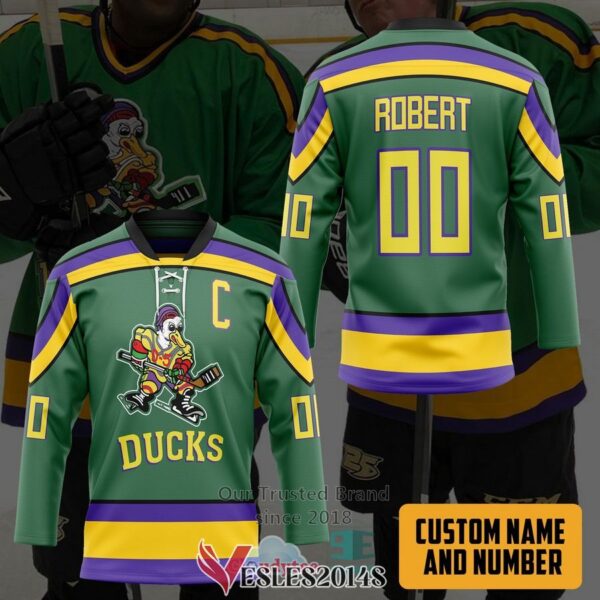 Personalized The Mighty Ducks Hockey Jersey, Trending Gifts For Fans - Vesles2014s 2
