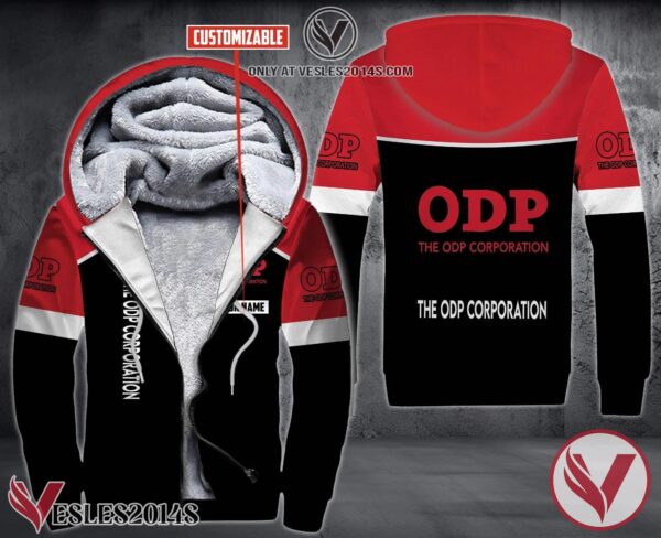 Personalized The Odp Corporation Uniform Fleece Hoodie, Unique Gifts For Employee - Vesles2014S 1