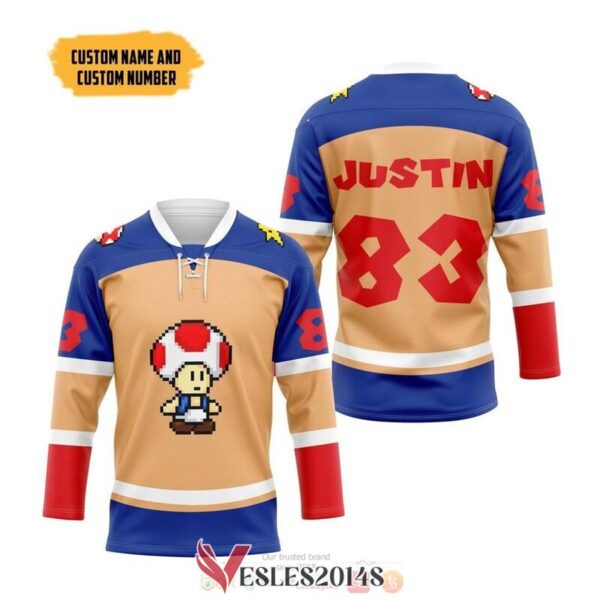 Personalized Toad Sports Hockey jersey, Trending Gifts For Fans - Vesles2014s 2