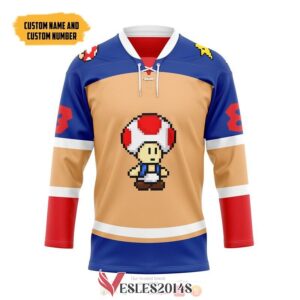 Personalized Toad Sports Hockey jersey, Trending Gifts For Fans - Vesles2014s