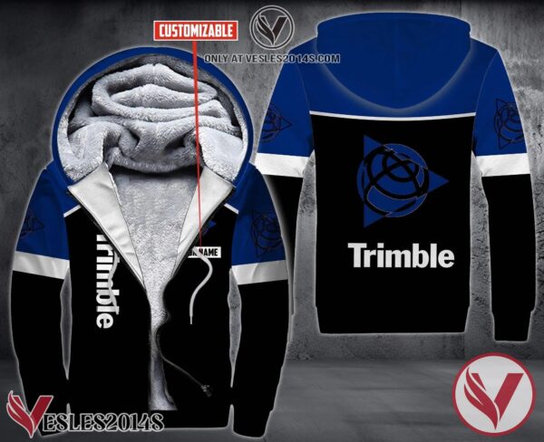 Personalized Trimble Inc Uniform Fleece Hoodie, Unique Gifts For Employee - Vesles2014S 1
