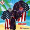 Personalized Tropical Vibes American Flag Crown Royal Hawaiian Shirt, Best Summer Gifts For Fans - Vesles2014S