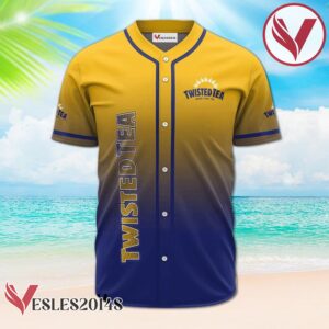 Personalized Twisted Tea Gradient Baseball Jersey, Perfect Gifts For Fans - Vesles2014S 2